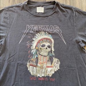 Yeezus tour shirt authentic Clearance